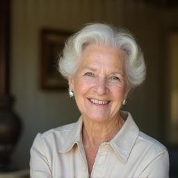 Photo de Madame Dubois, cliente satisfaite